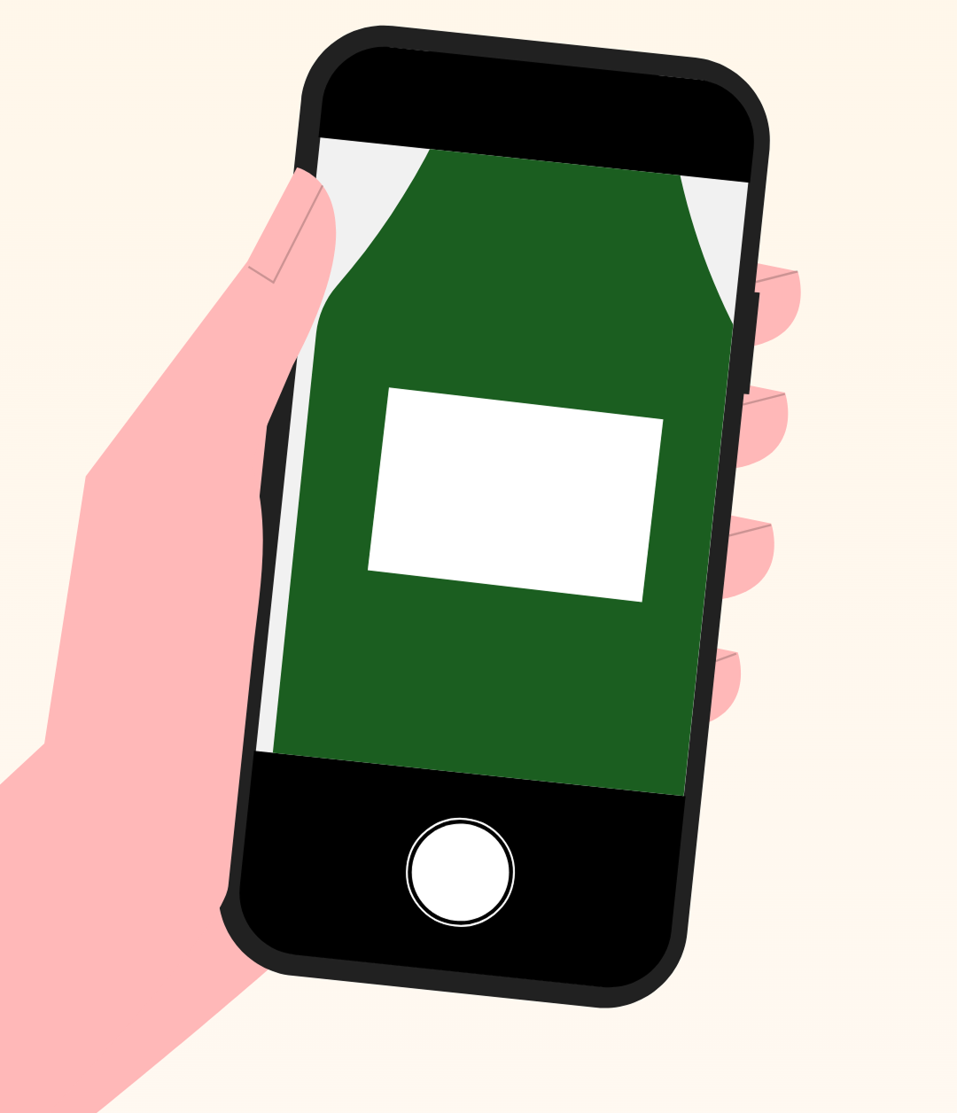 Step 2: Scanning Japanese food label with smartphone camera